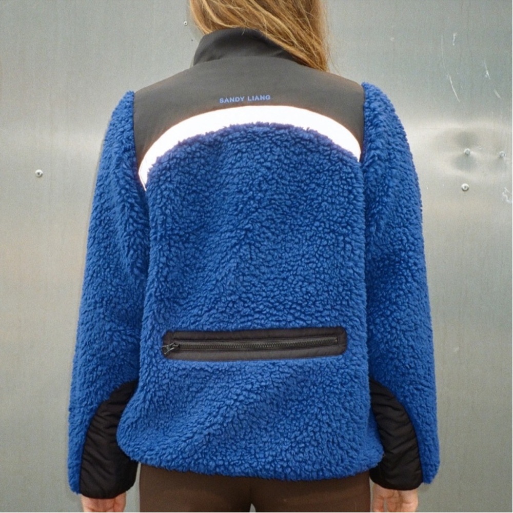 Sandy Liang NWT Rushi Fleece Sherpa Jacket - Picture 6 of 7